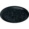 Ekena Millwork Luton Ceiling Medallion (Fits Canopies up to 3 1/2"), Hand-Painted Night Shade, 21"OD x 2"P CM21LUNSF - alternate 4